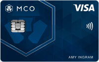 MCO Crypto debit card blue