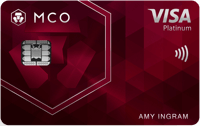 MCO Crypto debit card red