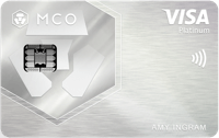 MCO Crypto debit card white