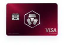 MCO Crypto debit card red